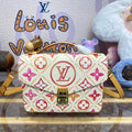 LV M11461 Louis Vuitton Pochette M¨¦tis Handbag Coral - Default Title - View 1