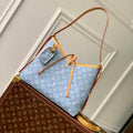 LV M11462 Louis Vuitton CarryAll PM Bag Sky Blue Denim - Default Title - View 1