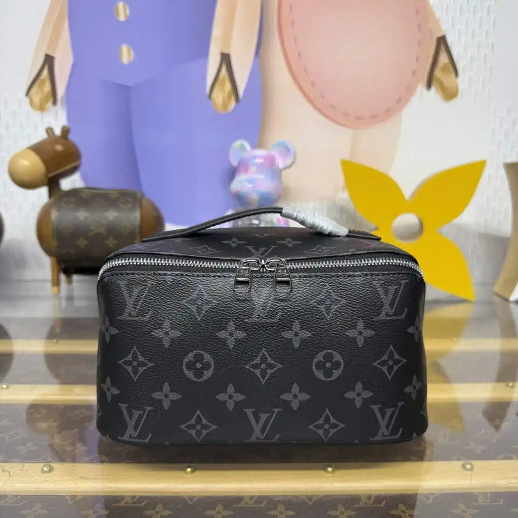 LV M11508 Louis Vuitton Toiletry Bag Monogram Eclipse Canvas