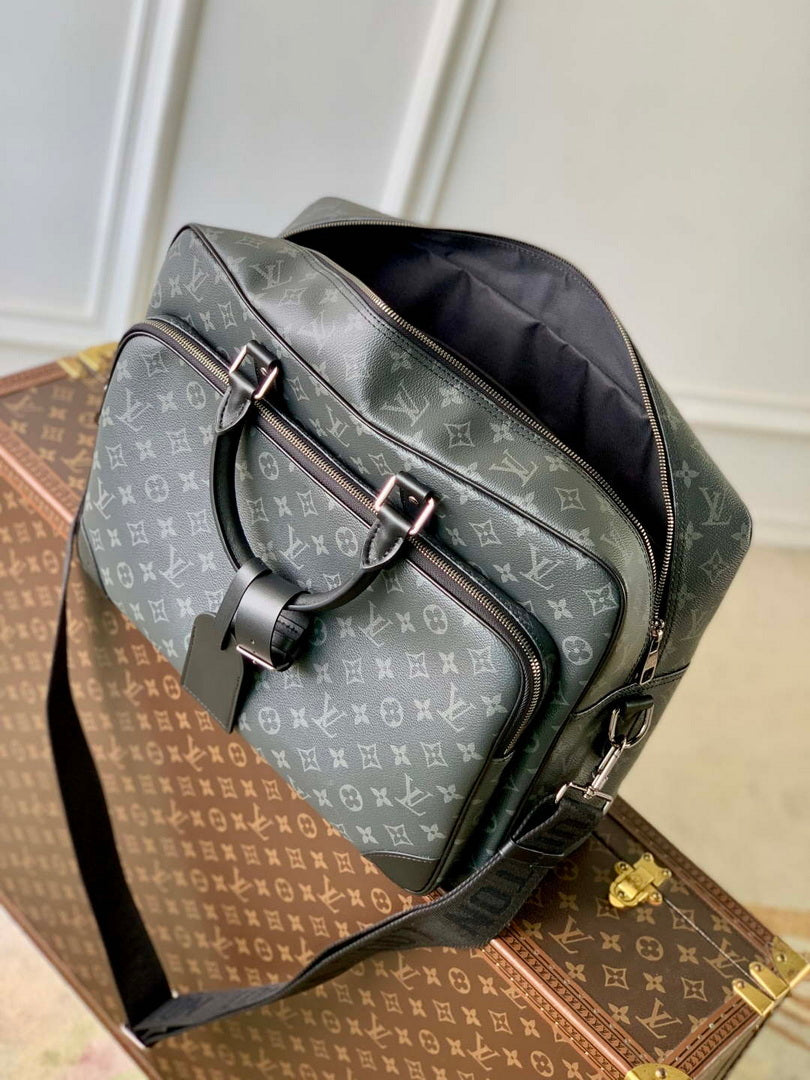 LV M11512 Louis Vuitton Weekender Bag Black