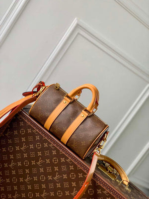 LV M11542 Louis Vuitton Keepall Bandouliere 25 City Bag Bronw - Default Title - View 1