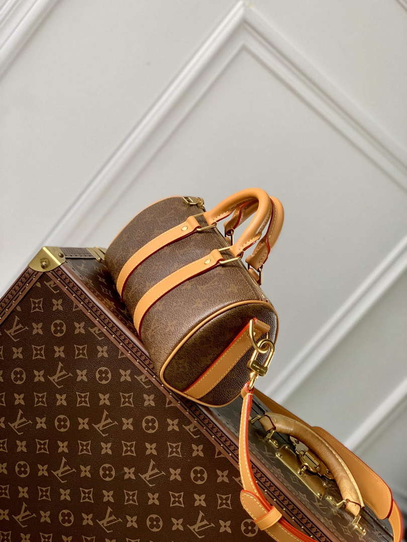 LV M11542 Louis Vuitton Keepall Bandouliere 25 City Bag Bronw