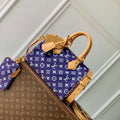 LV M11562 Louis Vuitton Speedy P9 Bandouliere 25 Monogram Bag Purple - Default Title - View 1