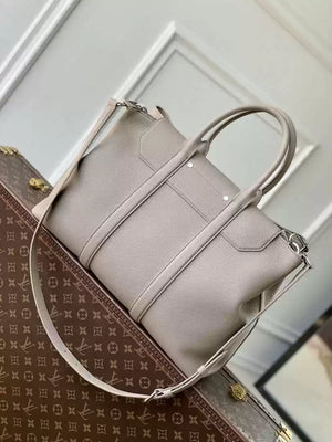 LV M11664 Louis Vuitton Georges Tote MM H30 Gray - Default Title - View 3