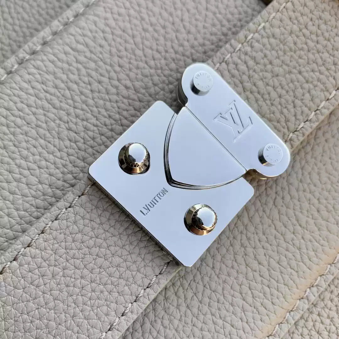 LV M11664 Louis Vuitton Georges Tote MM H30 Gray