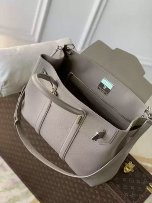 LV M11664 Louis Vuitton Georges Tote MM H30 Gray - Default Title - View 9