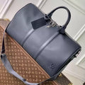 LV  M11693 Louis Vuitton Keepall Bandouliere 50 Travel Bag Ink Blue - Default Title - View 1