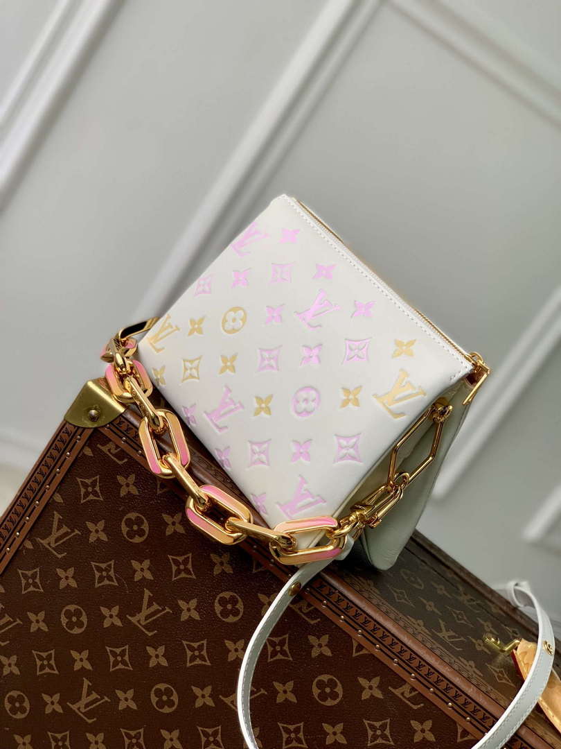 LV M11727 Louis Vuitton Coussin BB Handbag White - Default Title - View 2