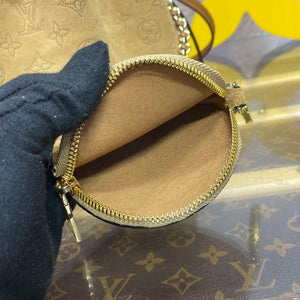 LV M11839 Louis Vuitton Bella Handbag Suede leather Bag Beige - Default Title - View 7