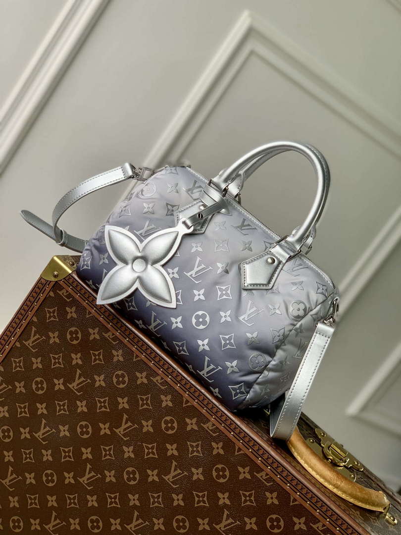 LV M11848 Louis Vuitton Speedy Bandouliere 25 Bag Frost