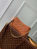 LV M11916 Louis Vuitton Liv Pochette Bag Cognac