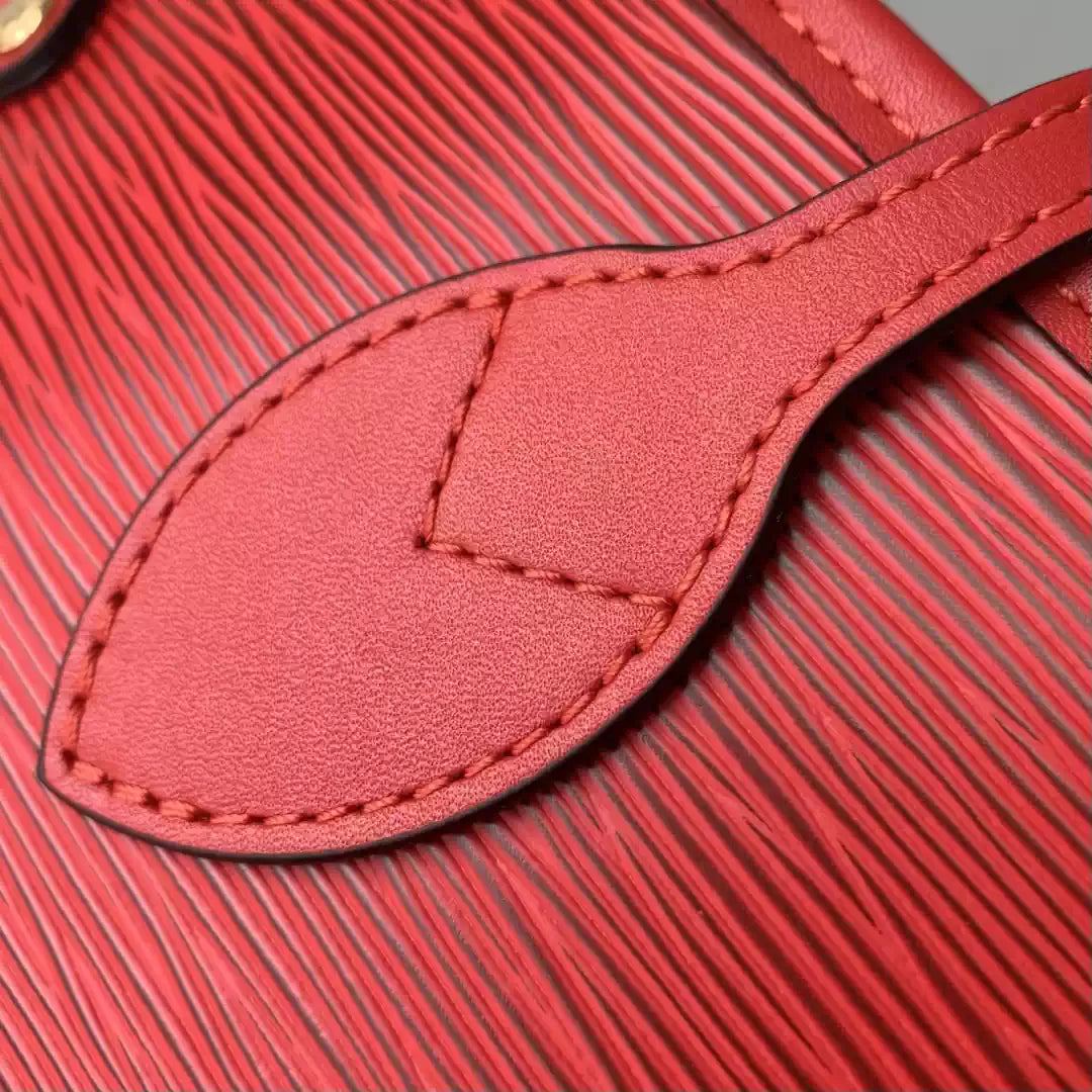 LV M12755 Louis Vuitton Neverfull MM Bag Epi Leather Red - Default Title - View 5