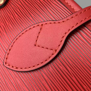 LV M12755 Louis Vuitton Neverfull MM Bag Epi Leather Red - Default Title - View 5