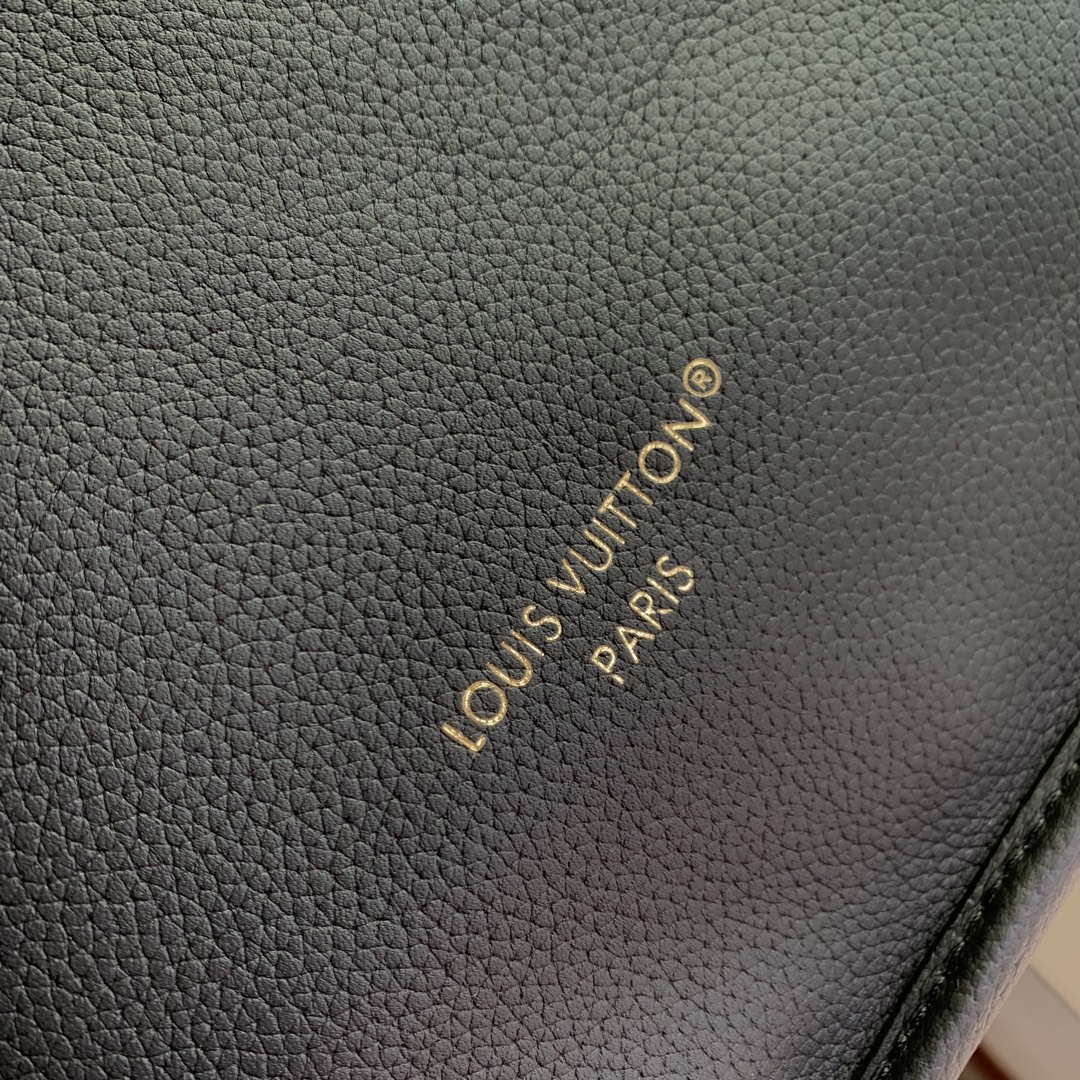 LV M11946 Louis Vuitton Neverfull Inside Out MM Handbag Black - Default Title - View 10