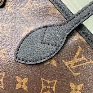 LV M11946 Louis Vuitton Neverfull Inside Out MM Handbag Black - Default Title - View 14