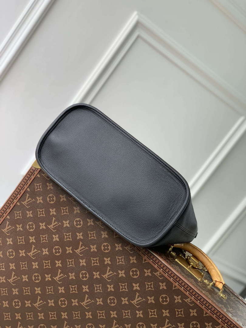 LV M11946 Louis Vuitton Neverfull Inside Out MM Handbag Black - Default Title - View 7