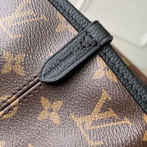LV M11946 Louis Vuitton Neverfull Inside Out MM Handbag Black - Default Title - View 9