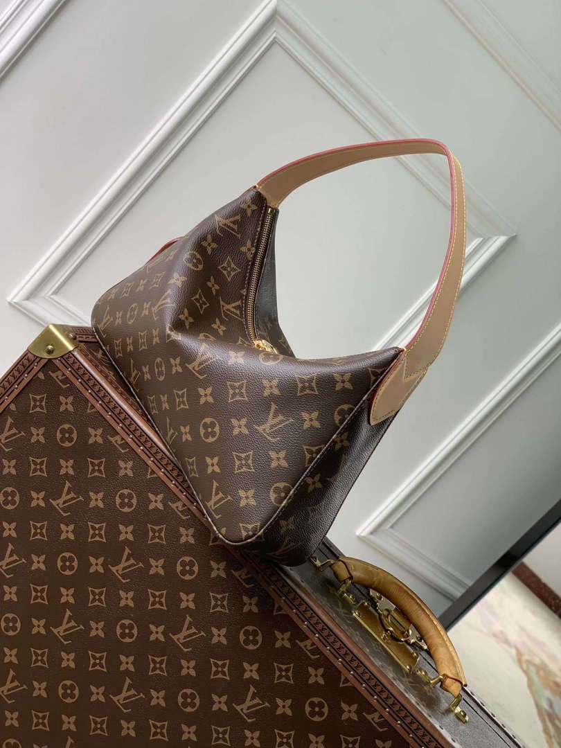LV M11952 Louis Vuitton Slouchy PM Shoulder Bag Monogram
