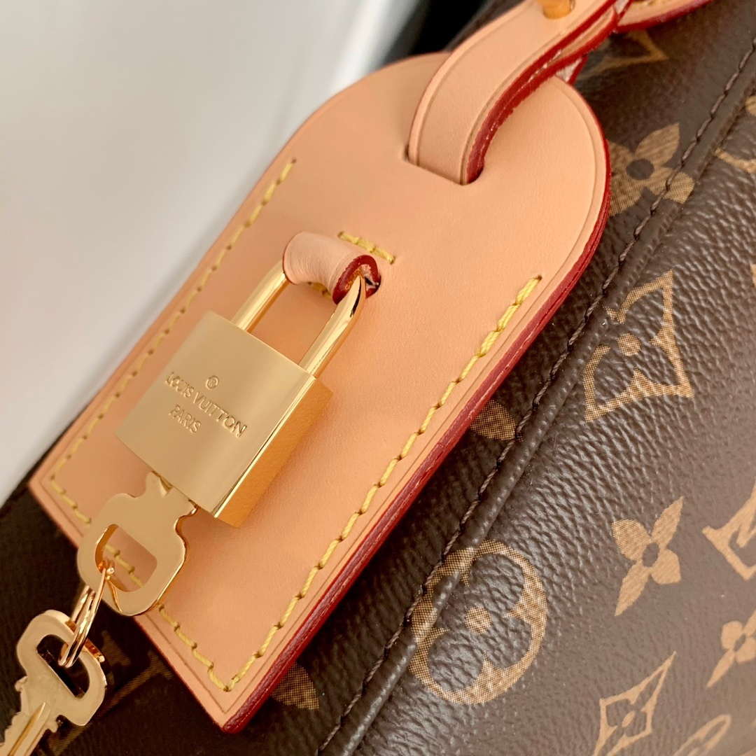 LV M11952 Louis Vuitton Slouchy PM Shoulder Bag Monogram