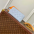 LV M11969 Louis Vuitton Zippy Wallet Light Blue Monogram Unplant - Default Title - View 1