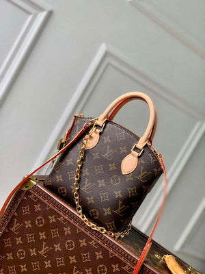 LV M12019 Louis Vuitton Lockit BB Knick-Knack Bag Brown - Default Title - View 2
