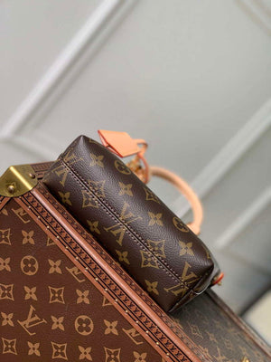 LV M12019 Louis Vuitton Lockit BB Knick-Knack Bag Brown - Default Title - View 4