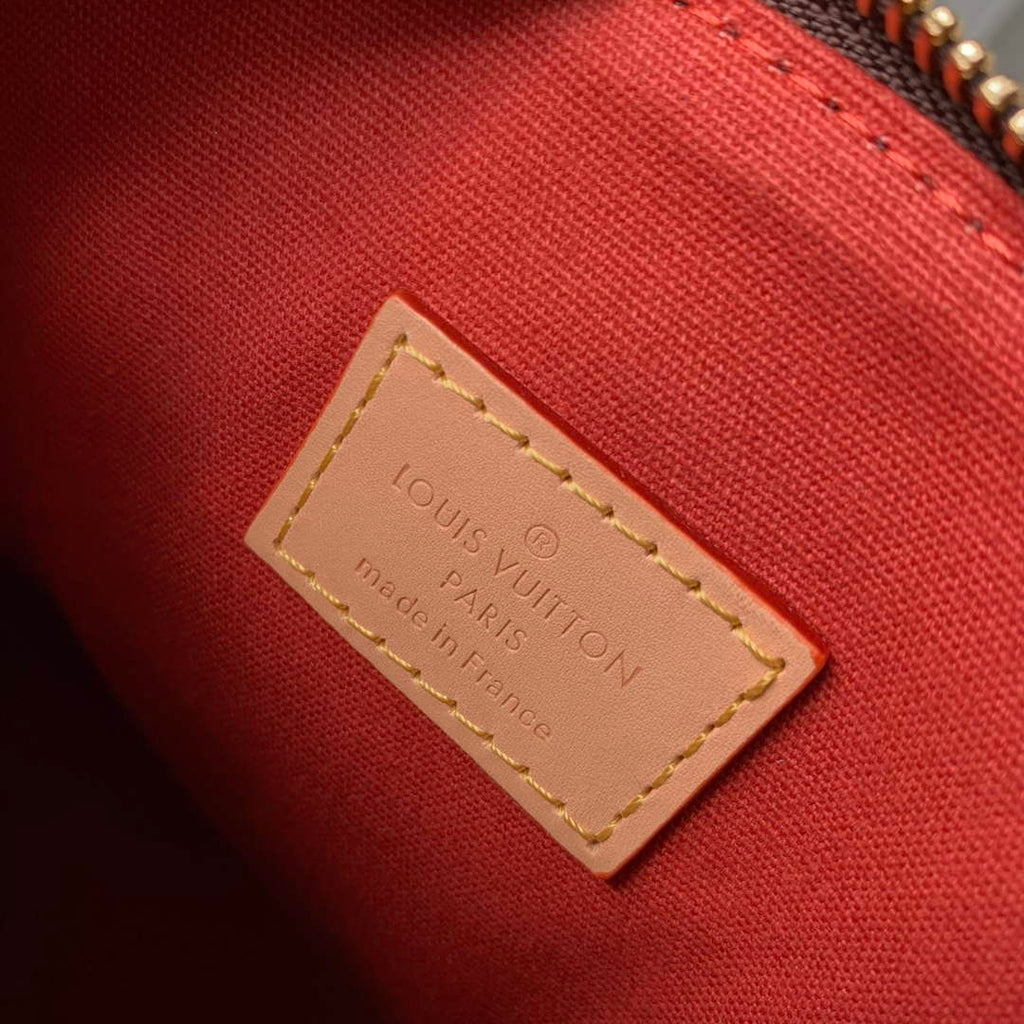 LV M12019 Louis Vuitton Lockit BB Knick-Knack Bag Brown