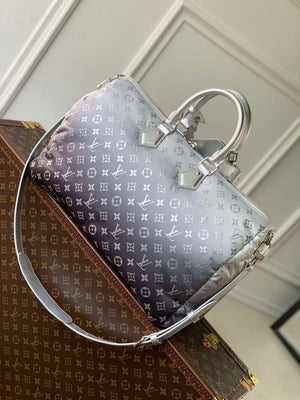 LV M12067 Louis Vuitton Keepall Bandouliere 45 Travel Bag Frost - Default Title - View 3