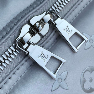 LV M12067 Louis Vuitton Keepall Bandouliere 45 Travel Bag Frost - Default Title - View 5