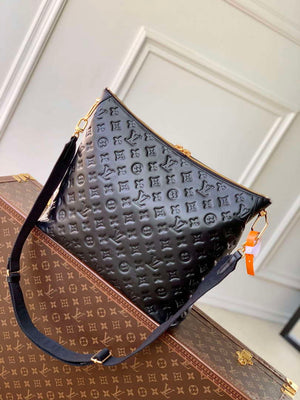 LV M12068 Louis Vuitton Coussin Hobo MM Bag Black - Default Title - View 3