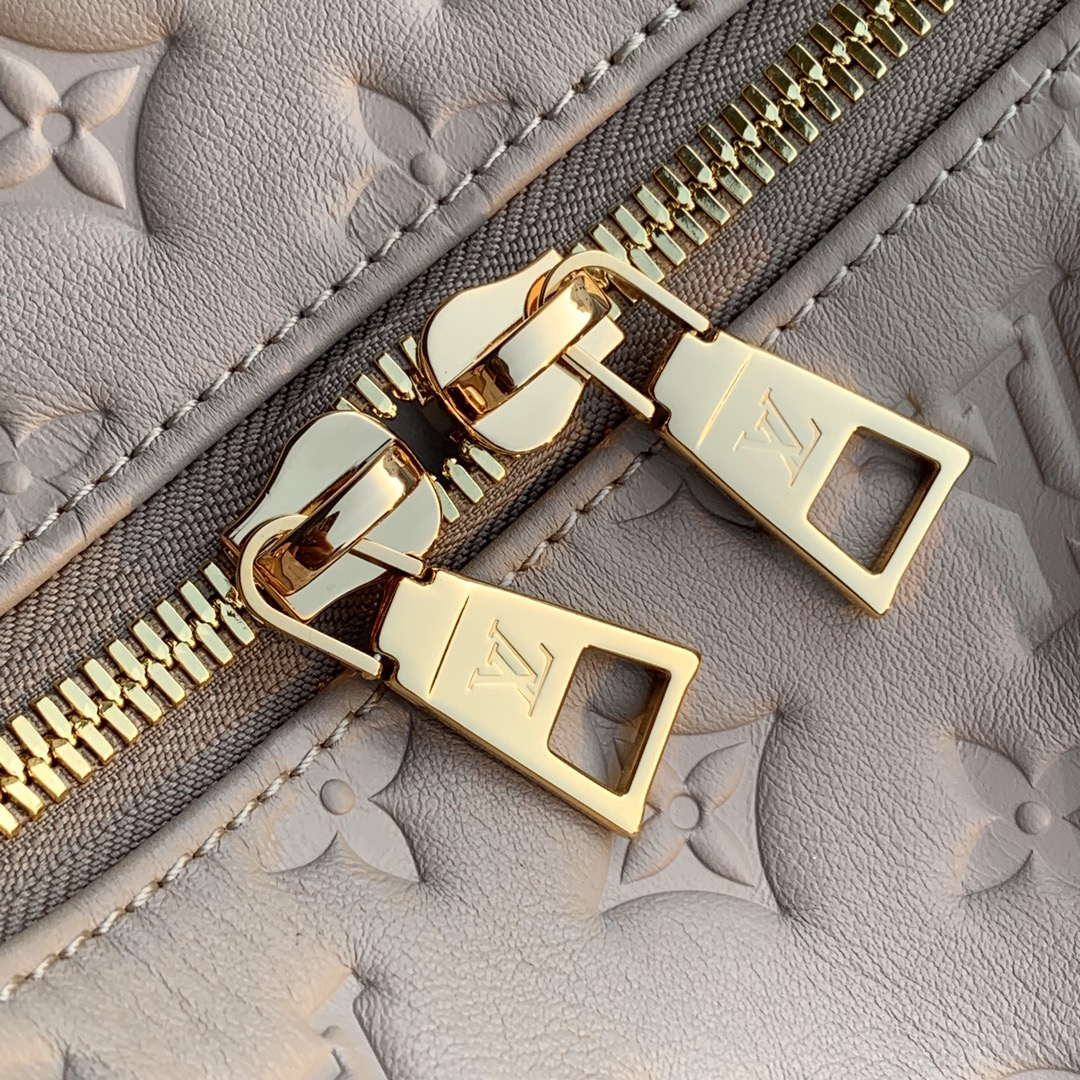 LV M12071 Louis Vuitton Coussin Hobo MM Bag Galet - Default Title - View 4