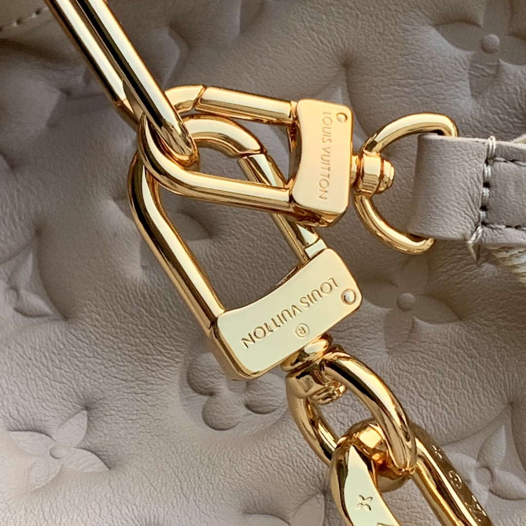 LV M12071 Louis Vuitton Coussin Hobo MM Bag Galet - Default Title - View 8