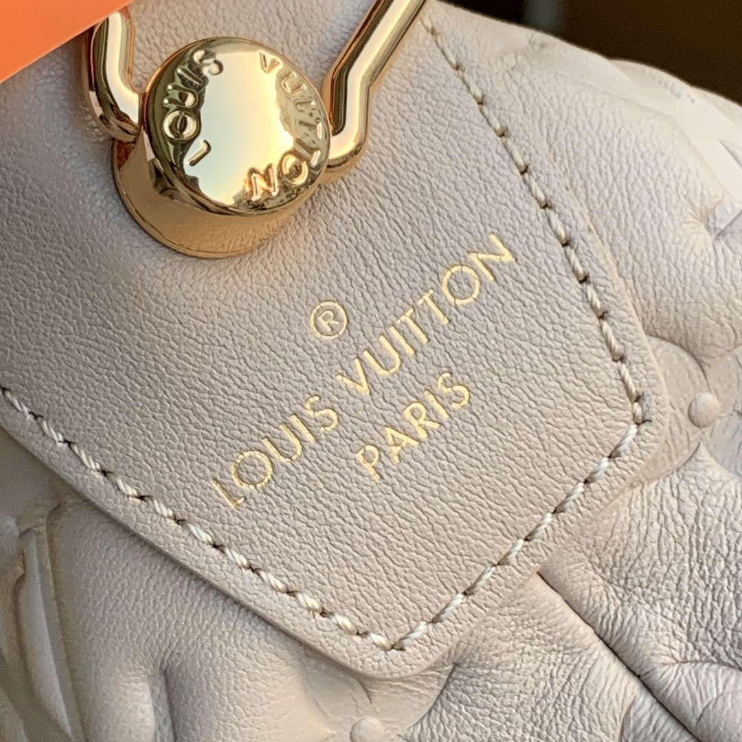 LV M12071 Louis Vuitton Coussin Hobo MM Bag Galet - Default Title - View 9