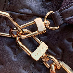 LV M12072 Louis Vuitton Coussin Hobo MM Bag Chocolat - Default Title - View 5