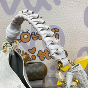 LV M12093 Louis Vuitton Carmel Handbag Brume Gray - Default Title - View 10