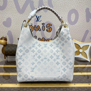 LV M12093 Louis Vuitton Carmel Handbag Brume Gray - Default Title - View 3