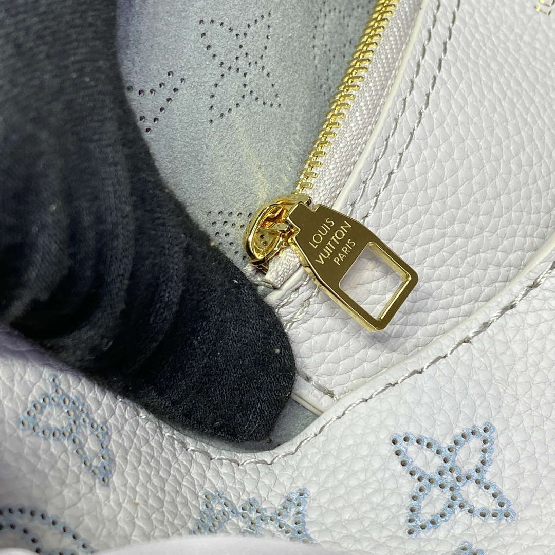 LV M12093 Louis Vuitton Carmel Handbag Brume Gray - Default Title - View 7