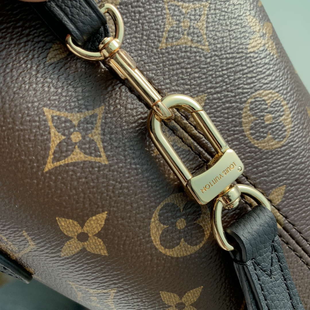LV M12099 Louis Vuitton Reversible Neverfull Bandouliere  Inside Out BB Handbag Black - Default Title - View 8