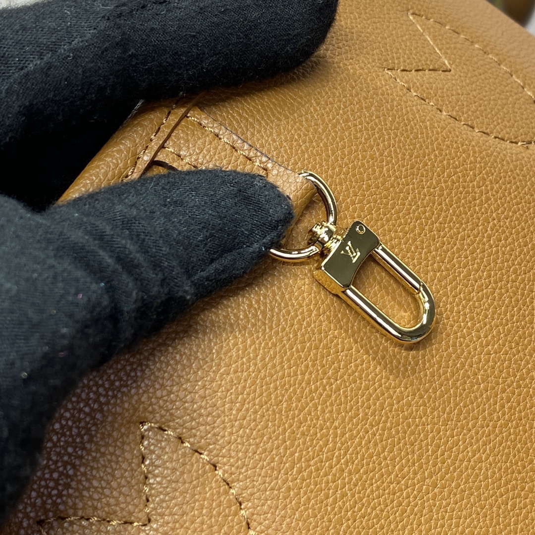 LV M12099 Louis Vuitton Reversible Neverfull Bandouliere  Inside Out BB Handbag Brown - Default Title - View 6