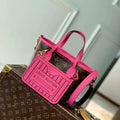 LV M12106 Louis Vuitton Neverfull Bandouliere  Inside Out BB Handbag Rose - Default Title - View 1