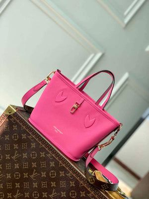 LV M12106 Louis Vuitton Neverfull Bandouliere  Inside Out BB Handbag Rose - Default Title - View 6