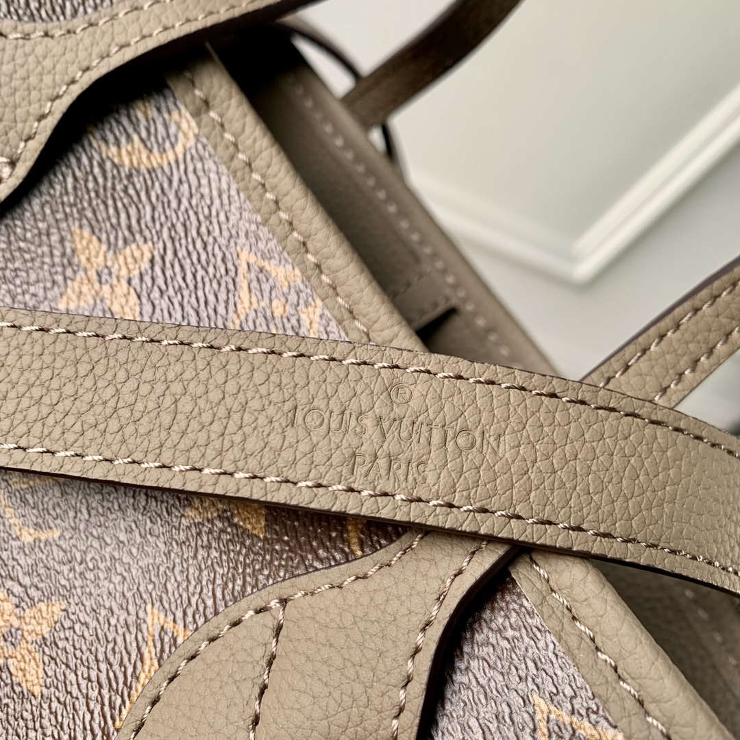 LV M12109 Louis Vuitton Neverfull Bandouliere  Inside Out BB Handbag Gray - Default Title - View 15