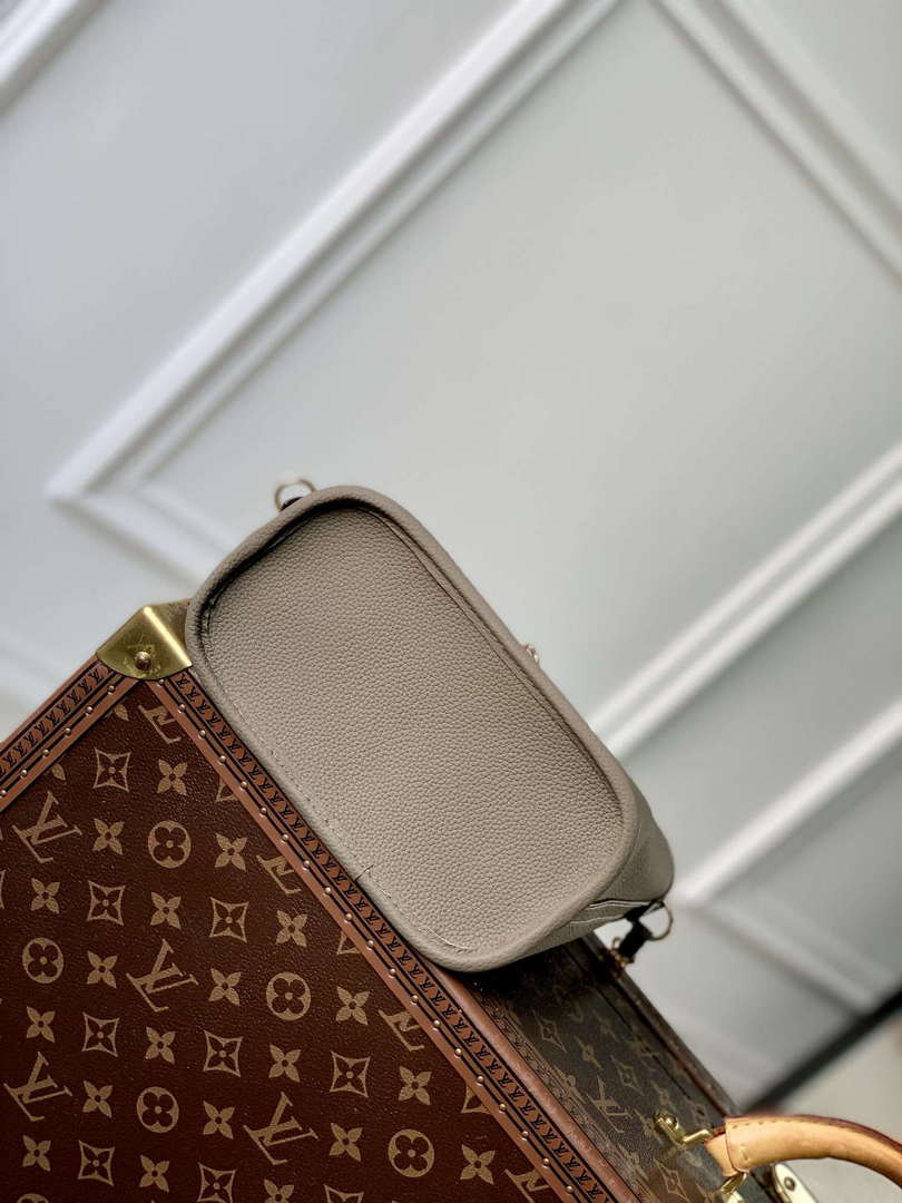 LV M12109 Louis Vuitton Neverfull Bandouliere  Inside Out BB Handbag Gray