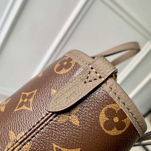 LV M12109 Louis Vuitton Neverfull Bandouliere  Inside Out BB Handbag Gray - Default Title - View 7
