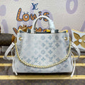 LV M12127 Louis Vuitton Bella Tote Bag Mist Grey - Default Title - View 1
