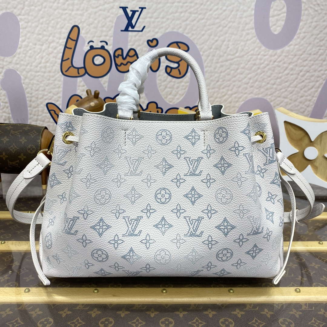 LV M12127 Louis Vuitton Bella Tote Bag Mist Grey - Default Title - View 3