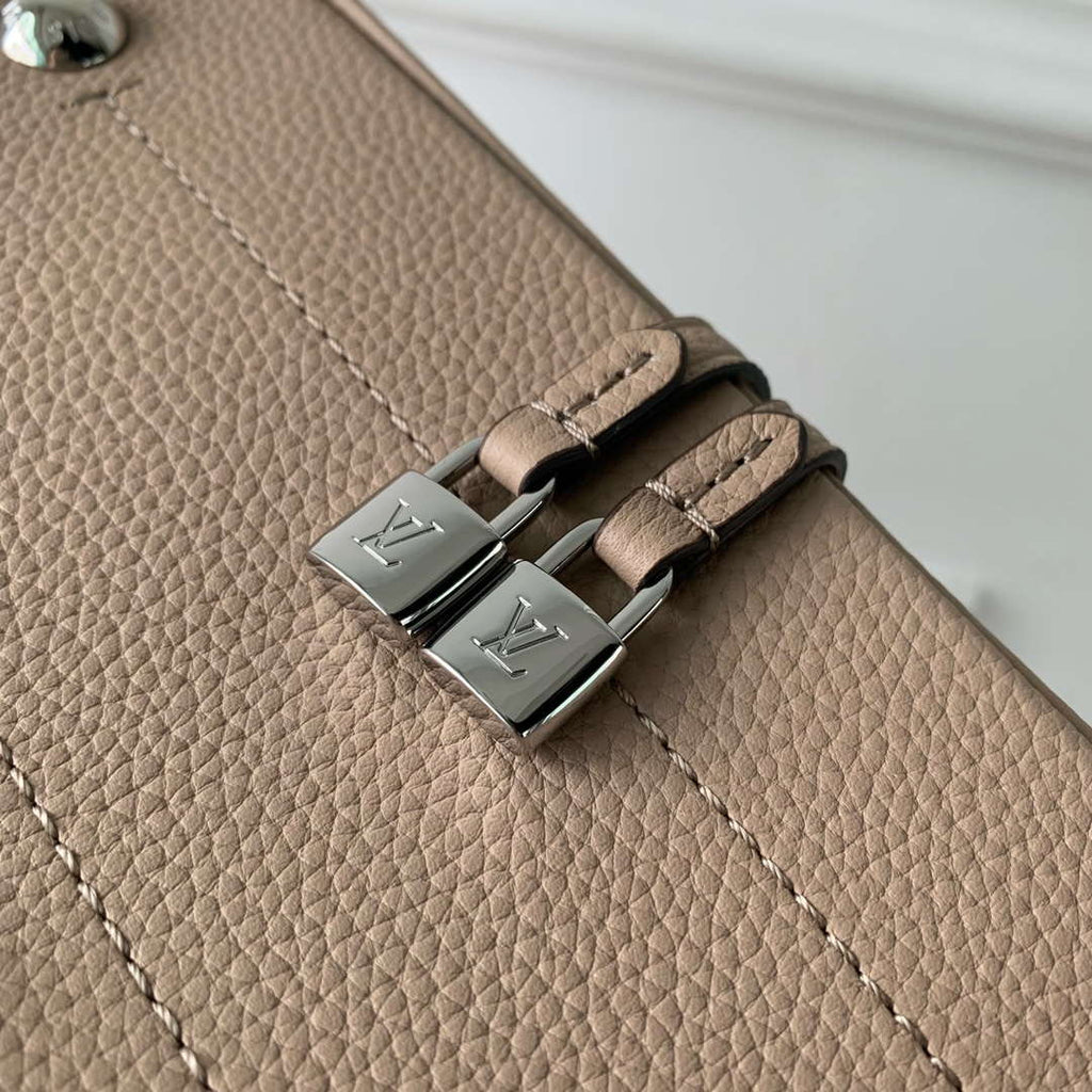 LV M12140 Louis Vuitton Flore Handbag Galet