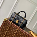 LV M12144 Louis Vuitton Nano Madeleine Bag Black - Default Title - View 1