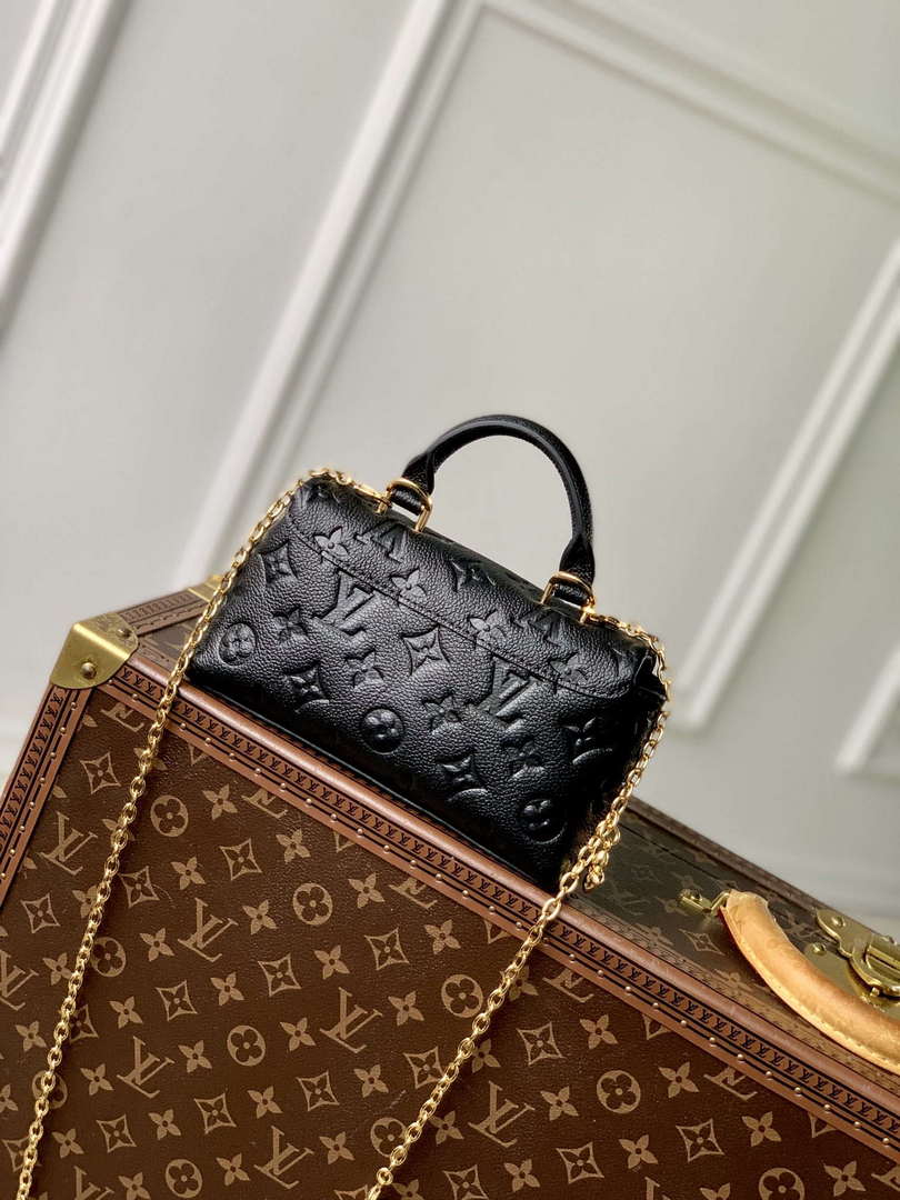 LV M12144 Louis Vuitton Nano Madeleine Bag Black
