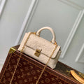LV M12145 Louis Vuitton Nano Madeleine Bag Cream - Default Title - View 1